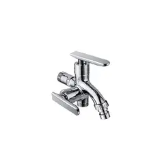 GENERICO - Grifería para Lavandería Agua fría en Acero Cromado