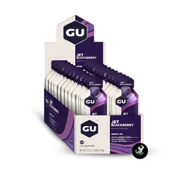 GENERICO - GU Gel Energético con cafeína x 24 unidades - Jet Blackberry
