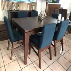 DMUEBLES - Juego de comedor 6 sillas Temer