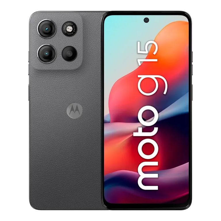 MOTO G15 4GB 128GB NUEVO - COLO GRIS