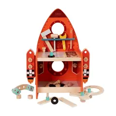 CLASSIC WORLD - Banco de Trabajo Cohete de Madera marca