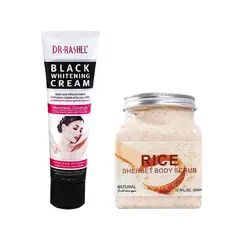 GENERICO - Crema Corporal Blanqueadora + Exfoliante Corporal de Arroz_.