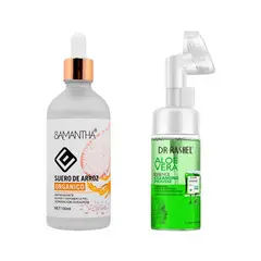 GENERICO - Serum Facial Extracto de Arroz + Limpiador Facial Aloe Vera