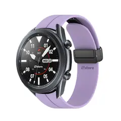 GENERICO - Correa Para Samsung Galaxy Watch 3 45MM Broche Magnético Lila