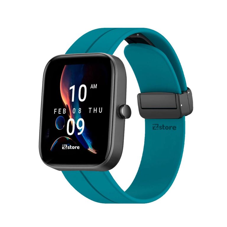 Correa Para Amazfit Bip 3Bip 3 Pro Broche Magnético Azul Turquesa