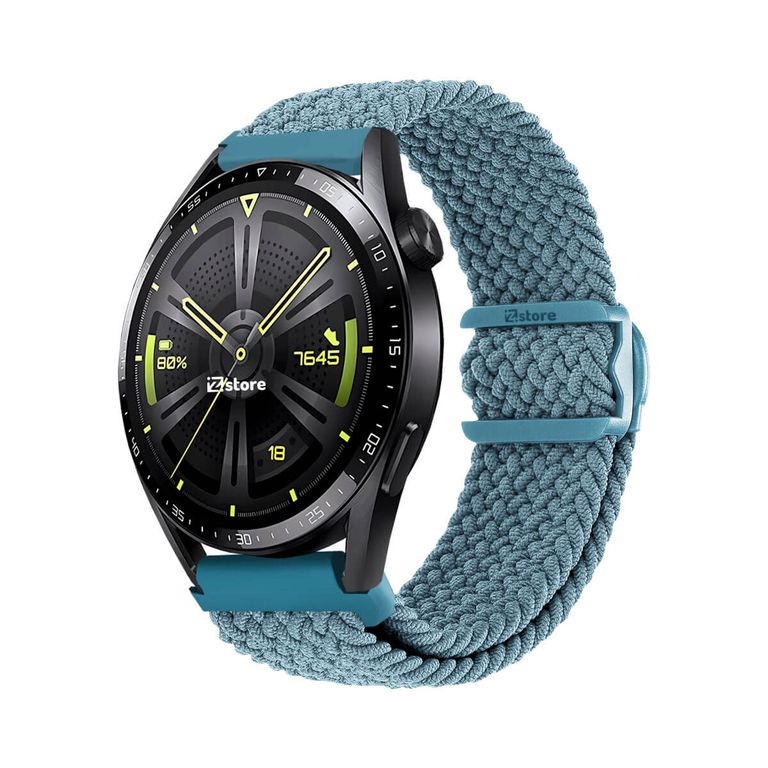 Correa de Nylon Para Huawei Watch GT3 Celeste