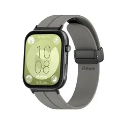 GENERICO - Correa Para Huawei Watch Fit 3 Broche Magnetico Gris Oscuro Black
