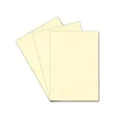 GENERICO - Cartulina hilo texturado crema - pack 50 - 220 gr