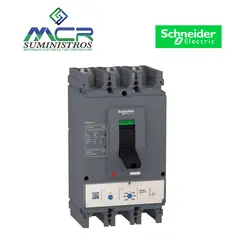 SCHNEIDER ELECTRIC - INTERRUPTOR REGULABLE TRIFASICO 420 A 600 AMPERIOS 40KA 240V Schneider