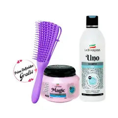 LA BRASILIANA - Shampoo UNO Antiresiduos + Dieci Mascara Capilar