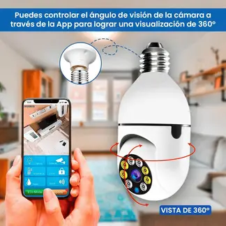 GENERICO - Camara de seguridad con vista panoramica