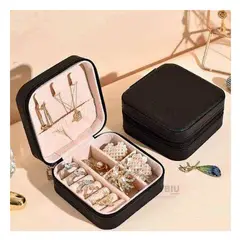 GENERICO - Cofre de Joyas Multiple en Color Negro Y+Regalo Agendita