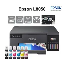 EPSON - Impresora Fotografica Ecotank L8050 PVC CD DVD USB Wi-Fi Direct