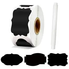 GENERICO - ETIQUETAS 120 UNIDADES AUTOADHESIVAS, 4 MODELOS DISTINTOS