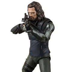 BANDAI - Avengers Infinity War SH Figuarts Bucky con Efecto Tierra