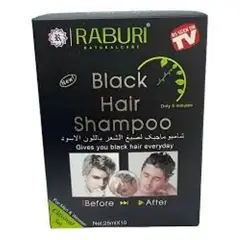 GENERICO - Tinte Shampoo Negro - RABURI