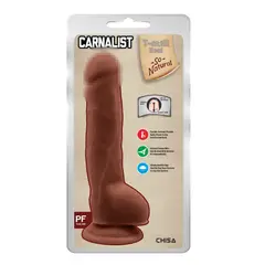 CHISA - Dildo Articulado Realista Carnalist 23.5 cm x Ø 4.2 cm Trigueño