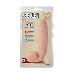 CHISA - Dildo Articulado Consolador Realista Sensualist 21cm x Ø 4.5 cmVentosa