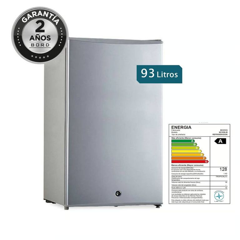 Frigobar 93 Litros Silver Mi120S-M
