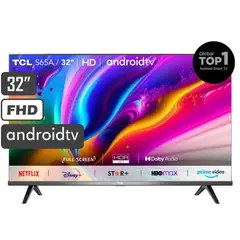TCL - Televisor 32” FHD Android TV 32S5400AF HDR