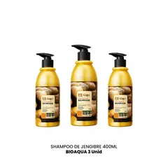 BIOAQUA - Shampoo Ginseng 420ml 3 Unidades