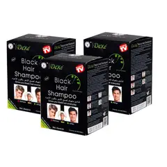 DEXE - Black Hair Shampoo 25ml x 10 3 Unidades