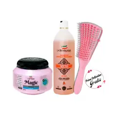 LA BRASILIANA - Shampoo MENO Antiresiduos + Mascarilla Capilar