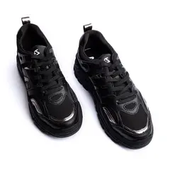 GENERICO - Zapatillas Urbana Mujer Azayu Negro