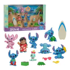 LILO & STITCH - Lilo y Stitch Set de figuras Stitch 13 piezas