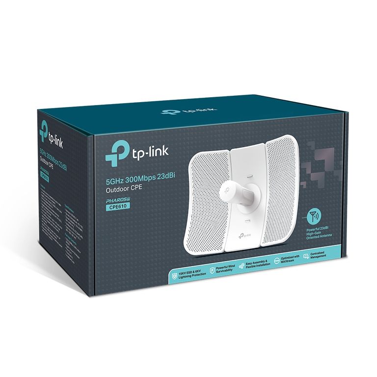 CPE610 Antena direccional de 23dBi Exterior 5GHz 300Mbps