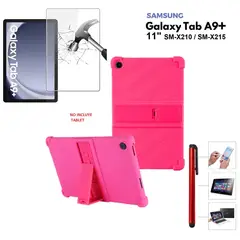 GENERICO - Funda + Mica + Lápiz para Samsung Tab A9 Plus 11.0 SM-X210 Silicona
