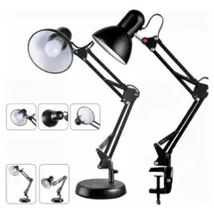 GENERICO - Lampara De Ingenieros Para Escritorio Gancho Y Mesa