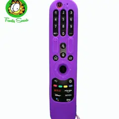 LH ELECTRONIC - Funda Control LG Magic MR23 Protector Anticaída Morado