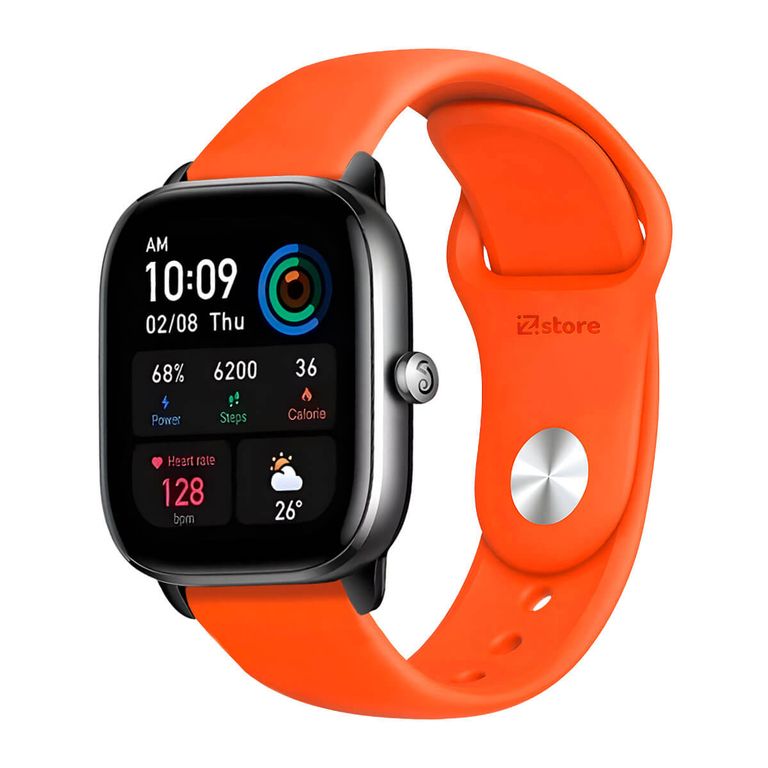 Correa Para Amazfit GTS4 Mini Naranja