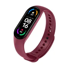 GENERICO - Correa Para Xiaomi Mi Band 5 y 6 Vino