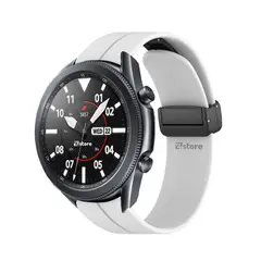 GENERICO - Correa Para Samsung Galaxy Watch 3 41MM Broche Magnético Blanco