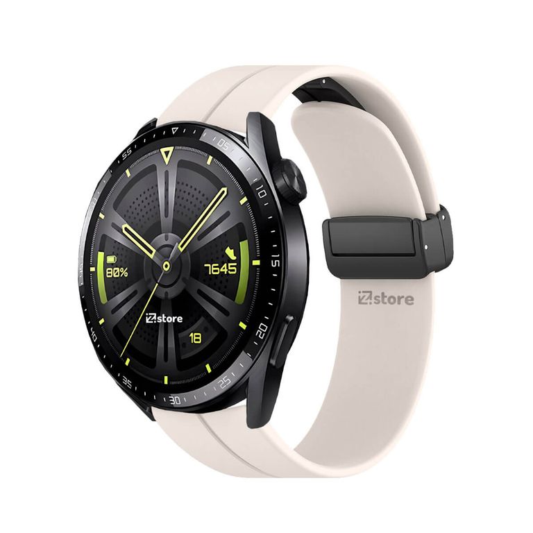 Correa Para Huawei Watch GT3 Broche Magnético Crema