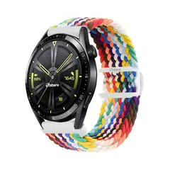 GENERICO - Correa de Nylon Para Huawei Watch GT3 Multicolor