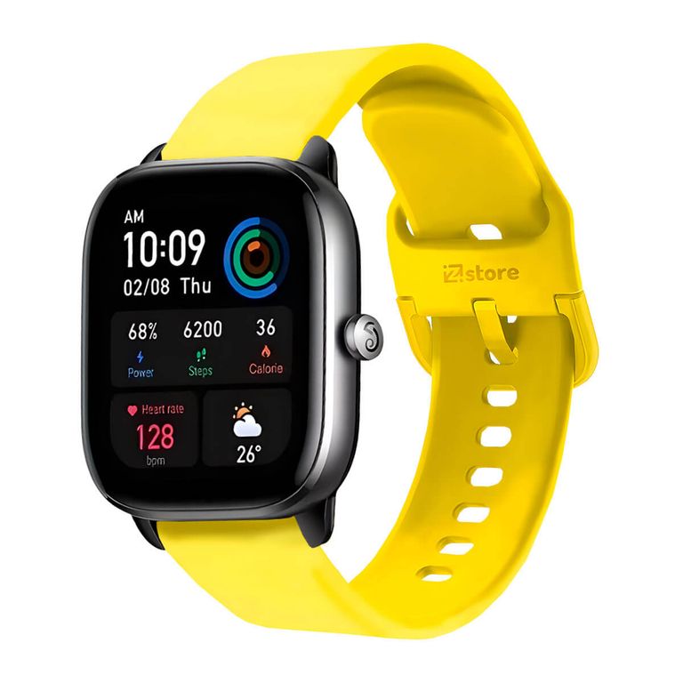 Correa Para Amazfit GTS4 Mini Amarillo