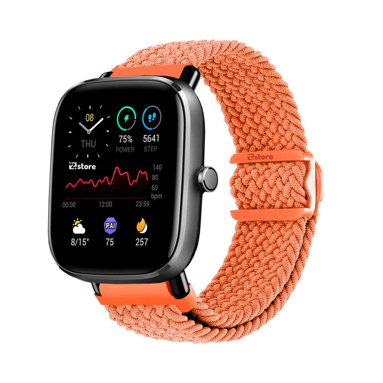 Correa de Nylon Para Amazfit GTS2 Naranja