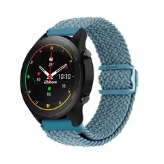GENERICO - Correa de Nylon Para Xiaomi Mi Watch Color Celeste