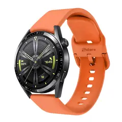 GENERICO - Correa Para Huawei GT3 42mm Naranja