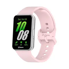 GENERICO - Correa Silicona Para Samsung Galaxy Fit 3 Rosado