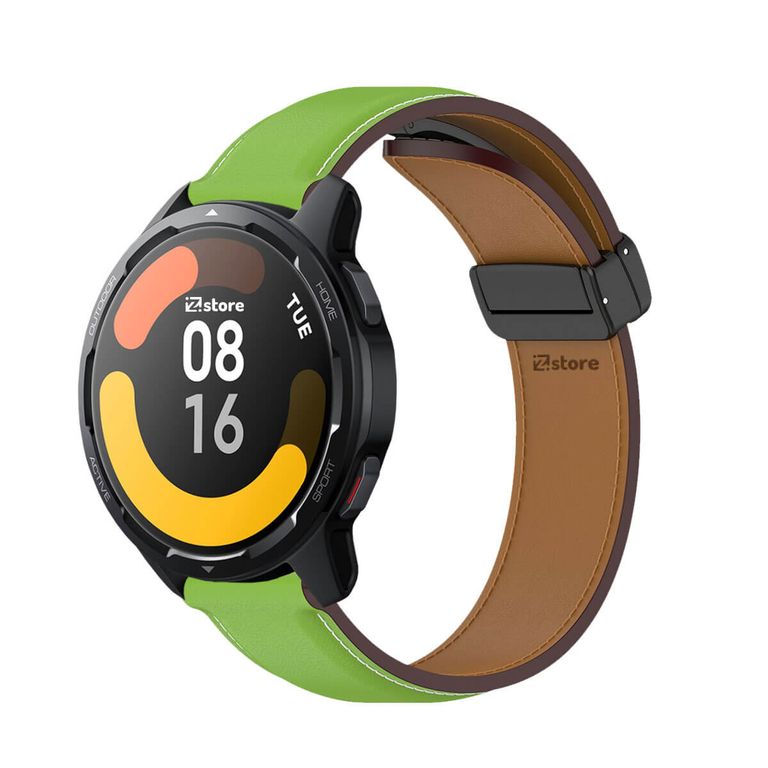 Correa de Cuero Para Huawei GT3 Magnético Verde
