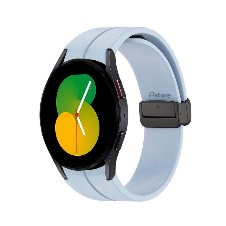 Correa Para Samsung Galaxy Watch 4 y 5 Broche Magnetico Celeste