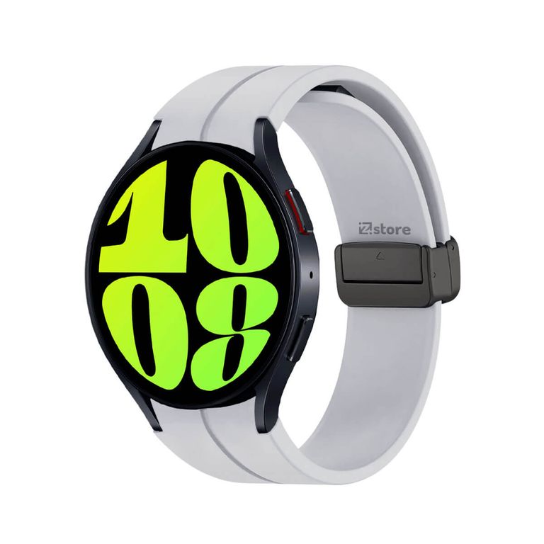 Correa Para Samsung Galaxy Watch 6 Broche Magnetico Gris