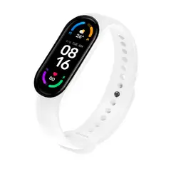 GENERICO - Correa Para Xiaomi Mi Band 5 y 6 Blanco