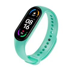 GENERICO - Correa Para Xiaomi Mi Band 5 y 6 Verde Esmeralda