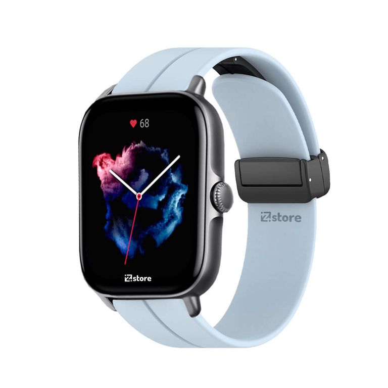 Correa Para Amazfit GTS3 Broche Magnético Celeste