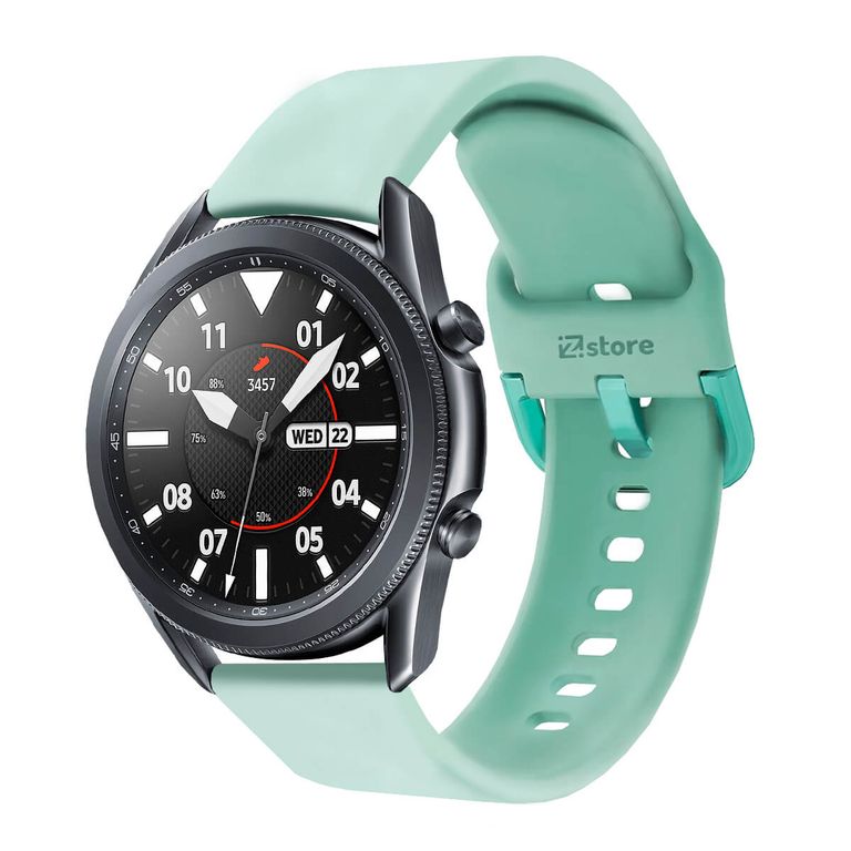 Correa Para Samsung Galaxy Watch 3 41MM Broche Verde Esmeralda